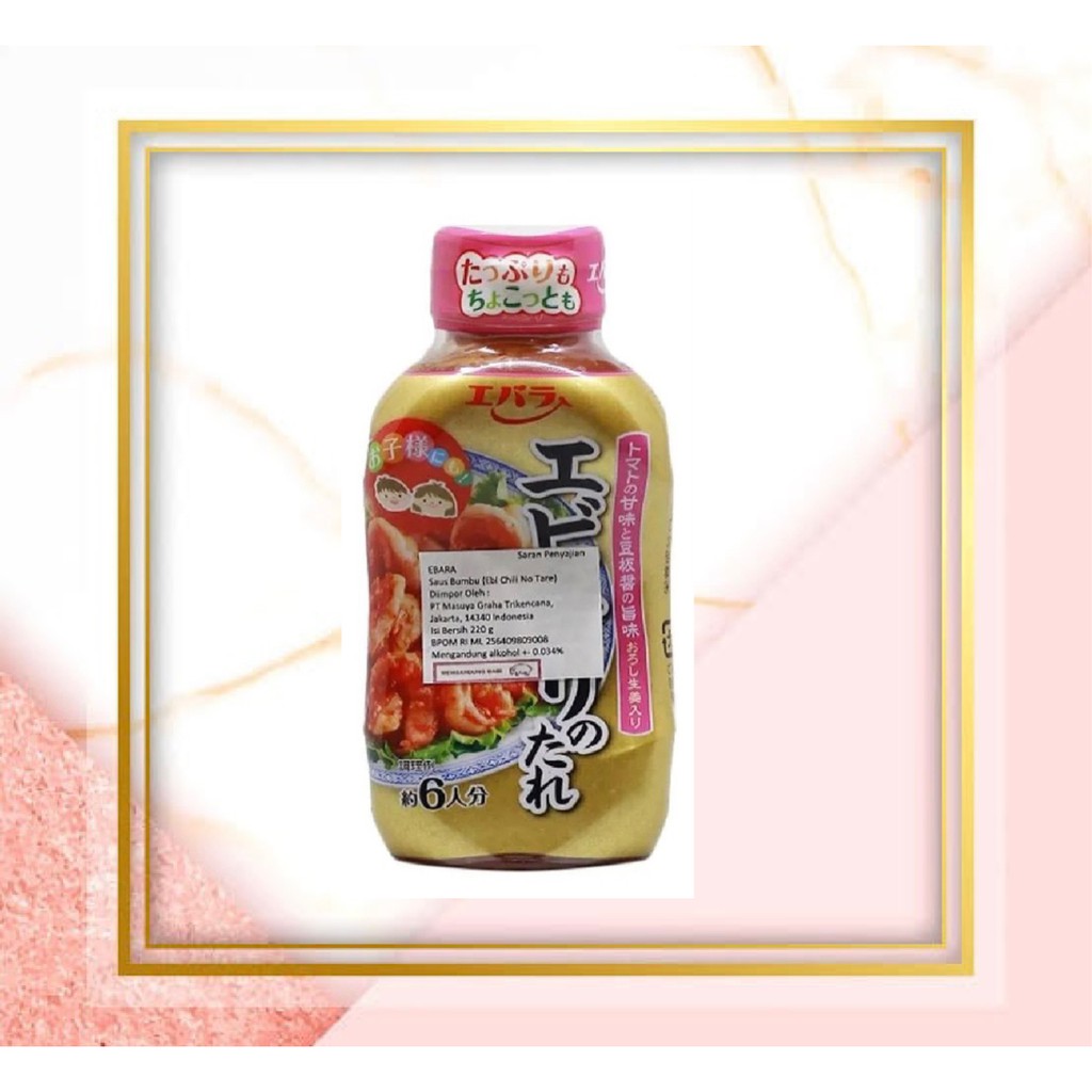 

EBARA Saus Bumbu Ebi Chili No Tare Saos Sauce 230 Gram