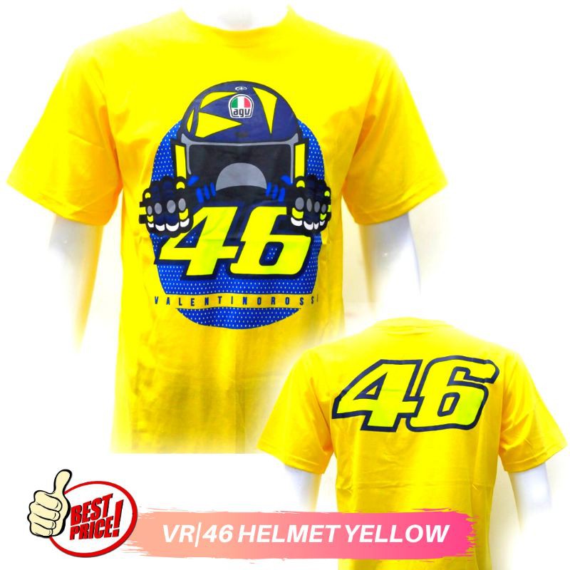 Kaos MotoGP Valentino Rossi Katun Combed Distro Moto GP