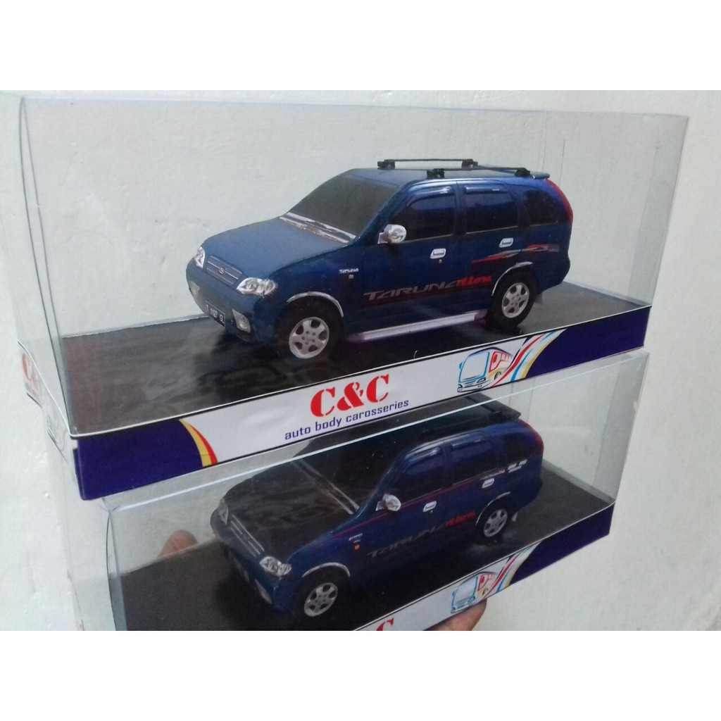 MINIATUR MOBIL DAIHATSU TARUNA BIRU