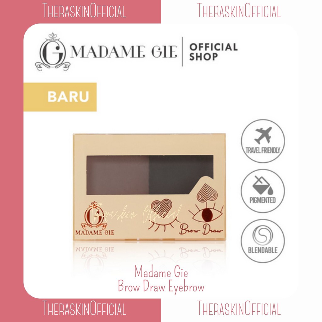 Madame Gie Brow Draw Eyebrow Kit
