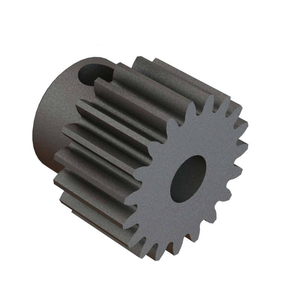 [HAEBOT] Straight Rack Gear Pinion Rackgear 25T 1M B14 14mm Lurus CNC Mesin Spur Module Router Plasma Bore 14 Industri Laser