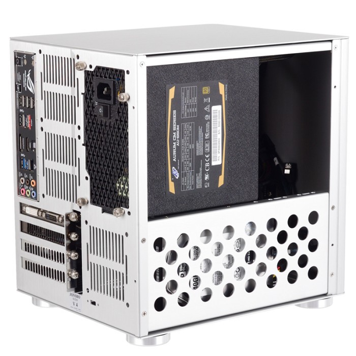 JONSBO CASE V4 SILVER MINI ITX / M-ATX