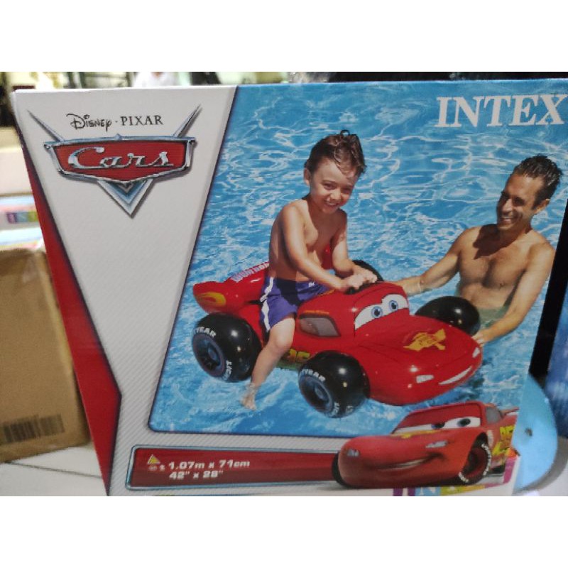 Pelampung renang Cars intex 58576 / Plampung Renang Ride on intex anak balita batita
