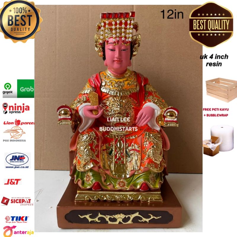 Jual Patung Dewi Samudra Tian Shang Sheng Mu 12 Inch | Shopee Indonesia