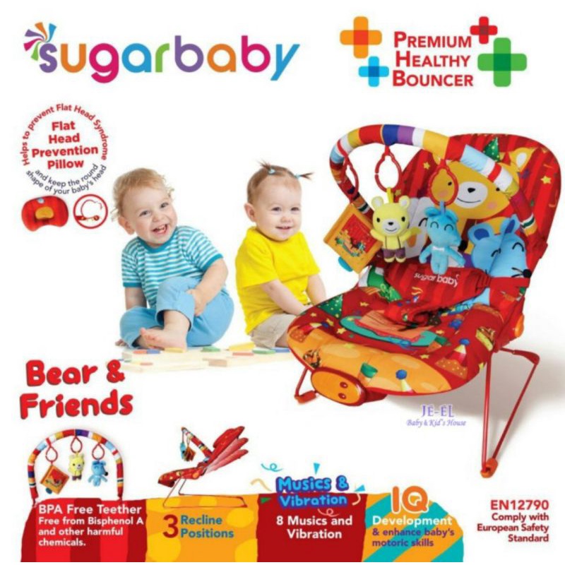 SUGAR BABY Premium Healthy Bouncer