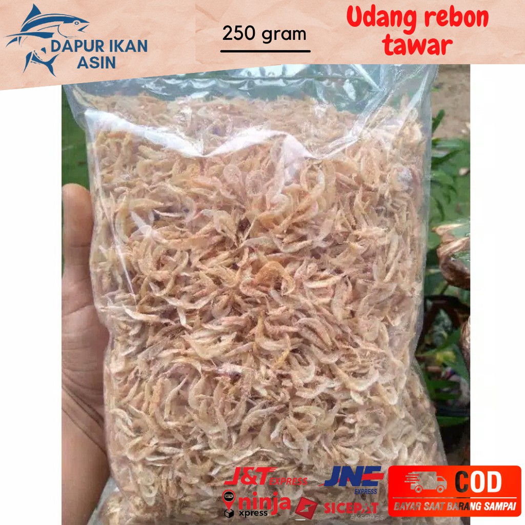 

Udang Rebon Tawar Kering Murah 250 gr