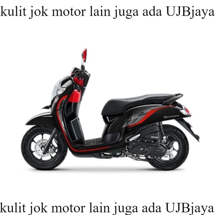 Sarung Jok Motor Scoopy 2010-2022 BAHAN ORI Kulit Jok Motor Scoopy 2010-2022 S15