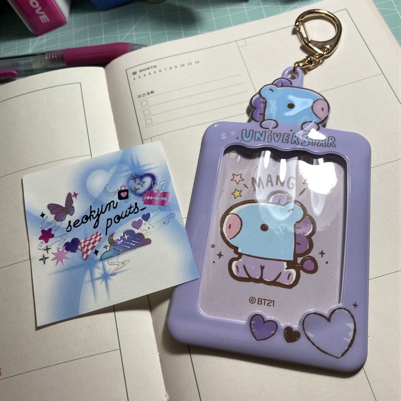 Preloved BT21 Japan Card holder Mang