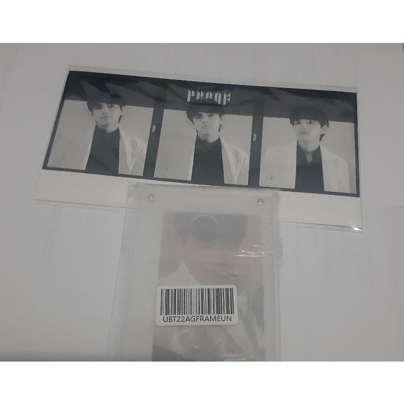 PC BTS Proof Benefit weverse POB PC + Acrylic Jimin, Triptych Taehyung