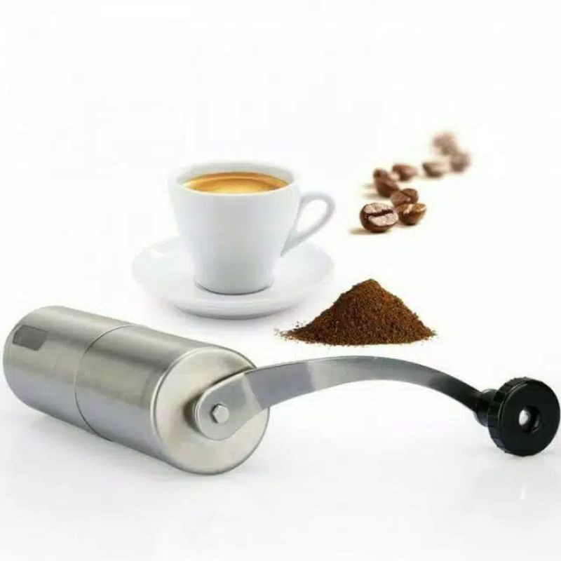 Coffee Grinder//Gilingan Kopi Manual//Penggiling Kopi Stainless Steel//Gilingan Kopi Manual Termurah