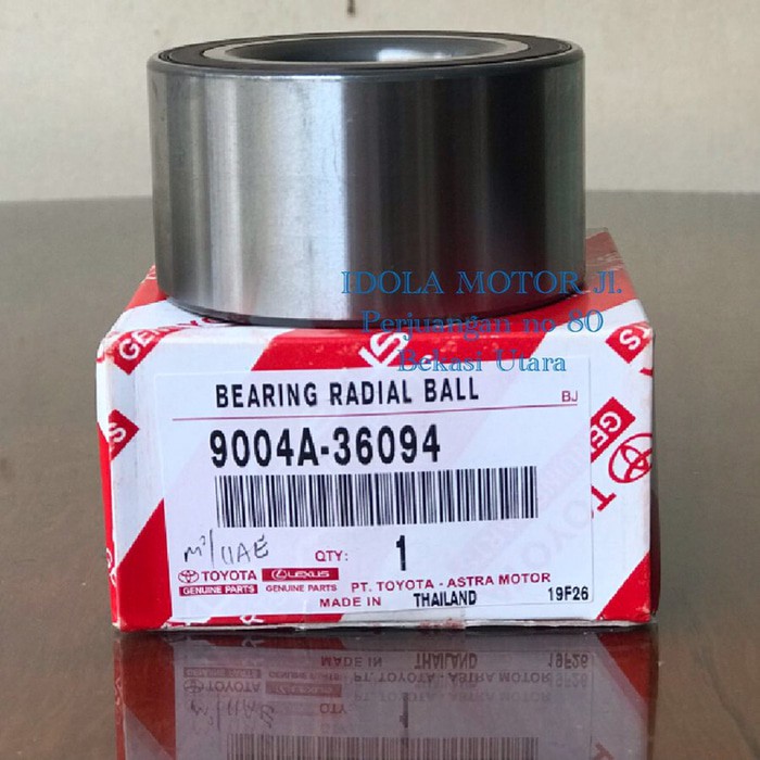 Bearing laher roda depan veloz / all new avanza / rush Gmax ABS