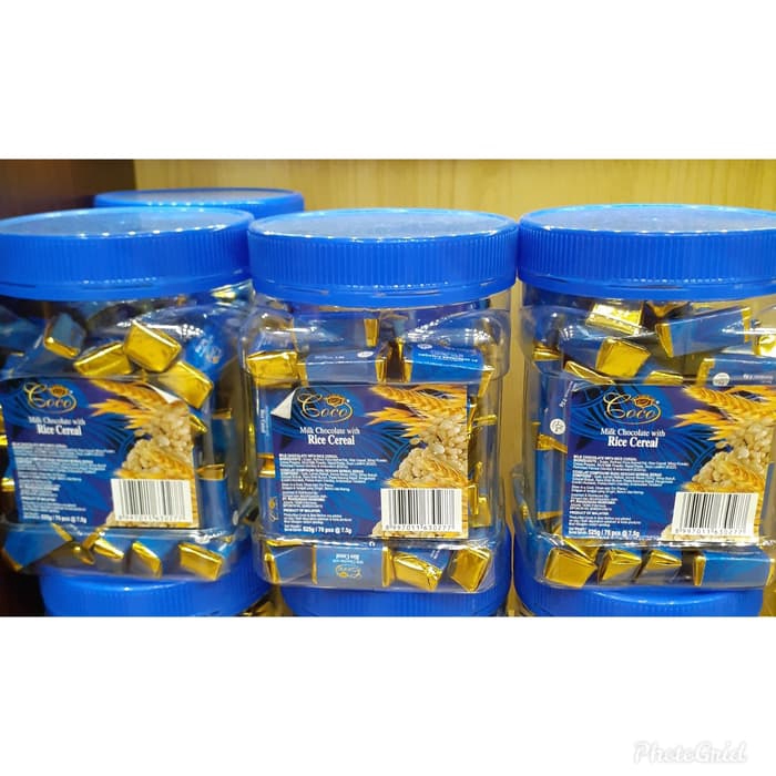 

Coco Milk Chocolate with Rice Sereal-Chocolate Import