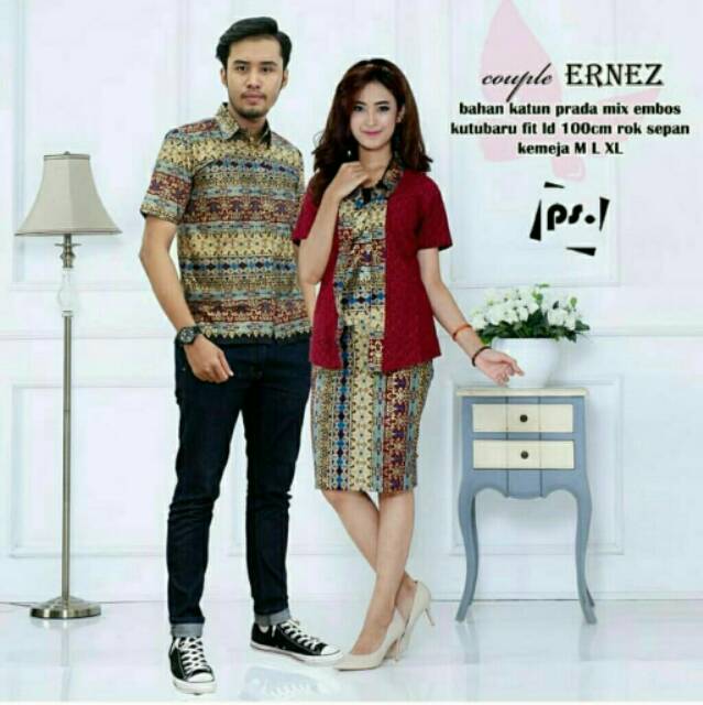 BATIK COUPLE RNB SPAN GROSIR BATIK COUPLE ERNEZ