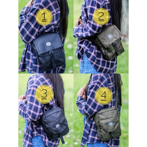 slingbag outdoor Rivermount tas pinggang cewek cowok selempang slempang original