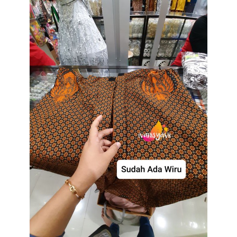 Jarik Polos Instan Cewek &amp; Cowok - Tinggal Pakai / Motif Lengkap