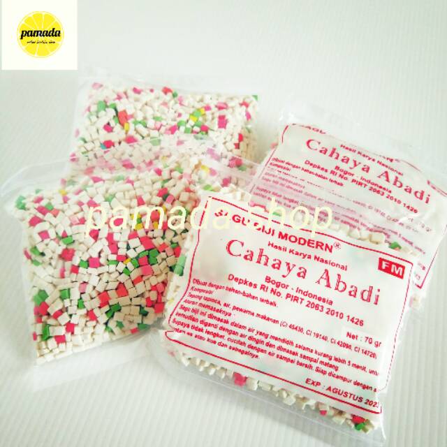 Sagu Biji (Pacar Cina) Cahaya Abadi