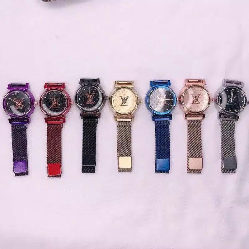 (Grosir)Jam Tangan Wanita Fashion VL Strap Magnet(Terima Cod)