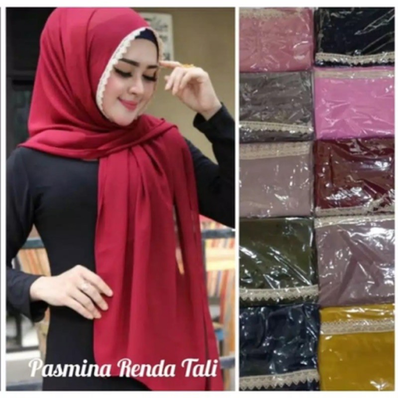 (170 cm x 75 cm)PASHMINA RENDA TALI/pashtan viana