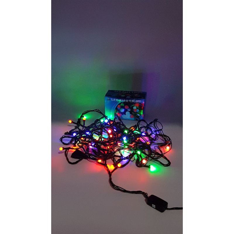 Lampu tumblr dekorasi lampu natal hias led ball light