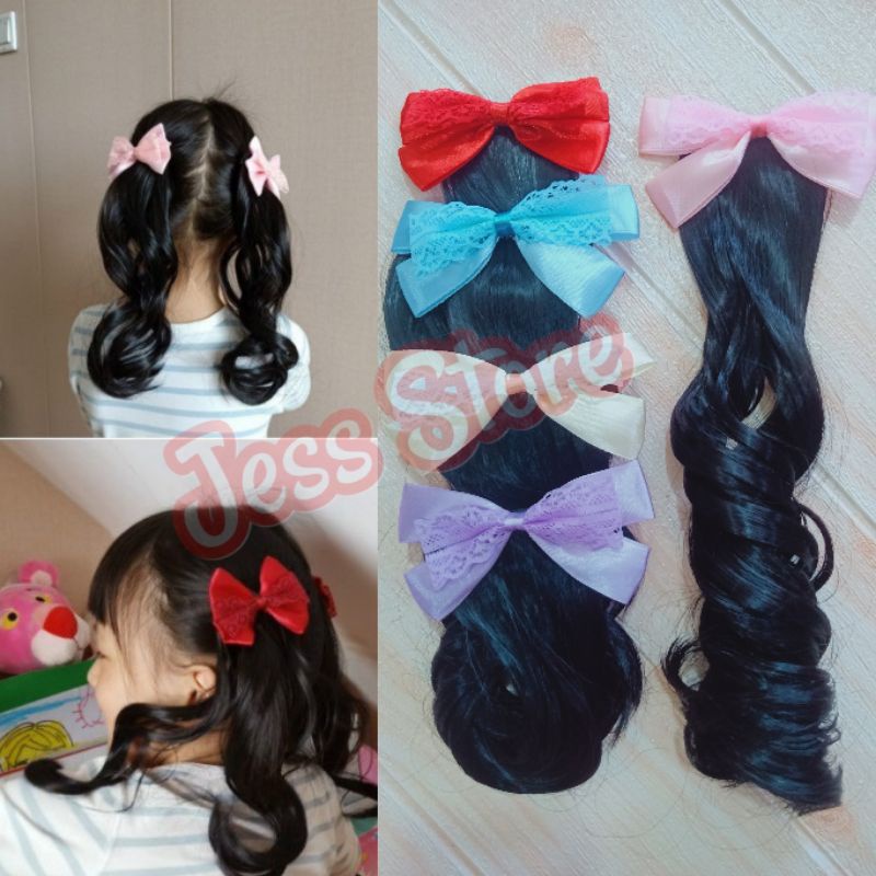 JEPIT RAMBUT KOREA / JEPIT RAMBUT WIG ANAK