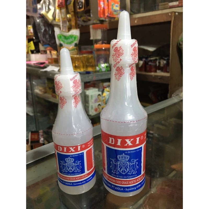 

Cuka Makanan Asam Dixi 100ml / 150ml