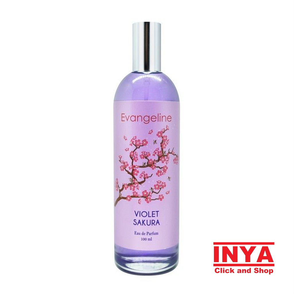 EVANGELINE VIOLET SAKURA 100ml Eau de Parfume - Natural Spray Parfum