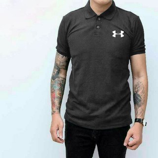 POLO SHIRT PRIA  LOGO UA KAOS  BERKERAH  SERAGAM 