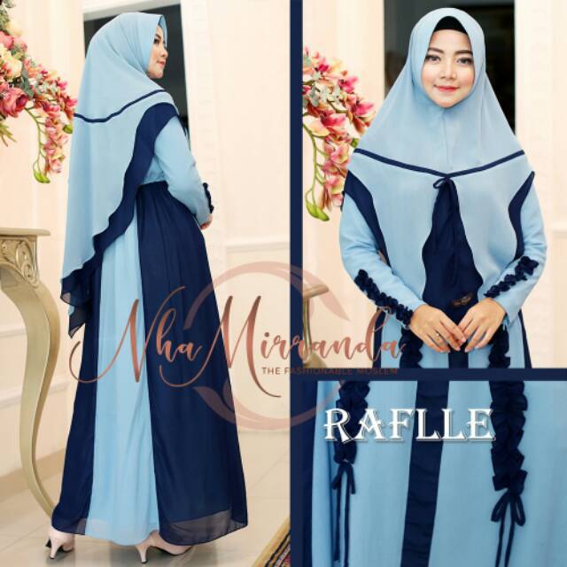 SALE Ruffle syar'i ORI by Nha Miranda
