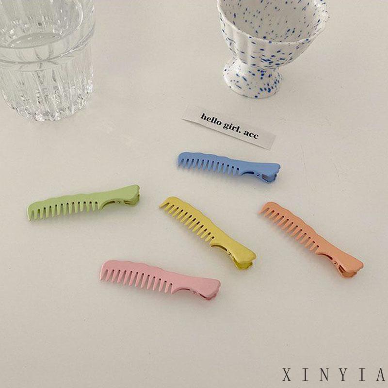 【COD】Jepit Rambut Model Sisir Kecil Warna Permen Gaya Korea Untuk Anak Perempuan