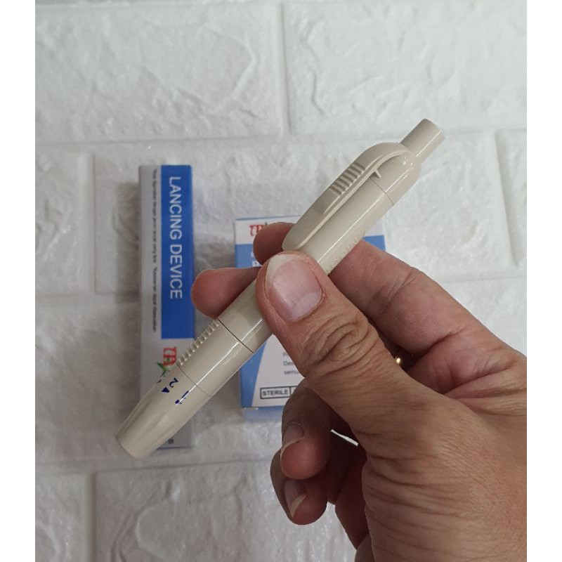 Paket Murah Lancing pen plastik Ms bonus Jarum 100pc magicstar