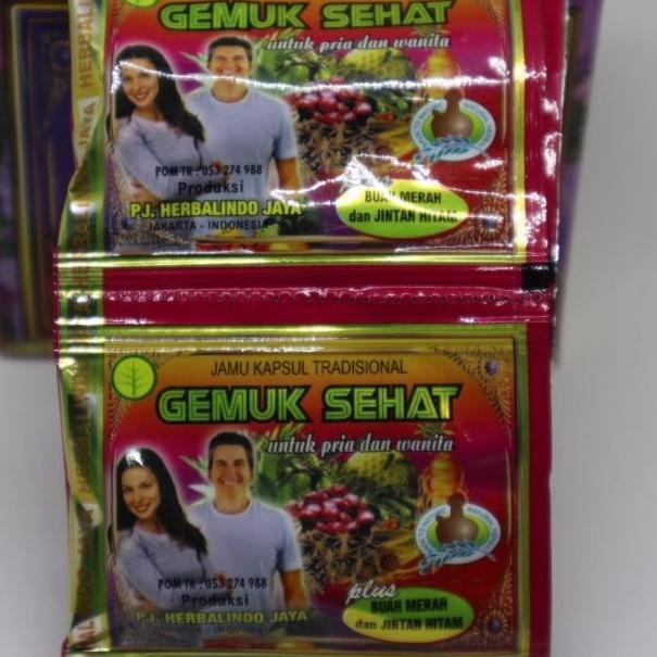 Terbaik Jamu kapsul gemuk sehat original