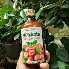 

CUKA APEL Batu Malang MAKKATA Organic Apple Cider Vinegar Original 100% APEL UTUH ORIGINAL tanpa air