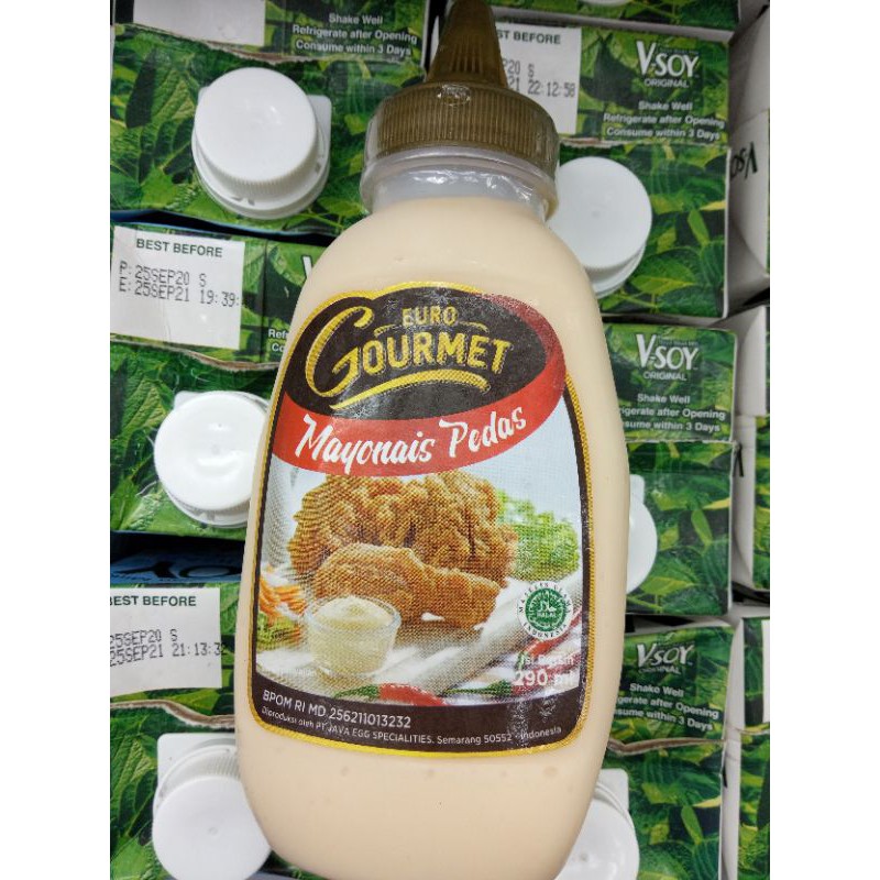 

euro gourmet mayonais pedas 290ml