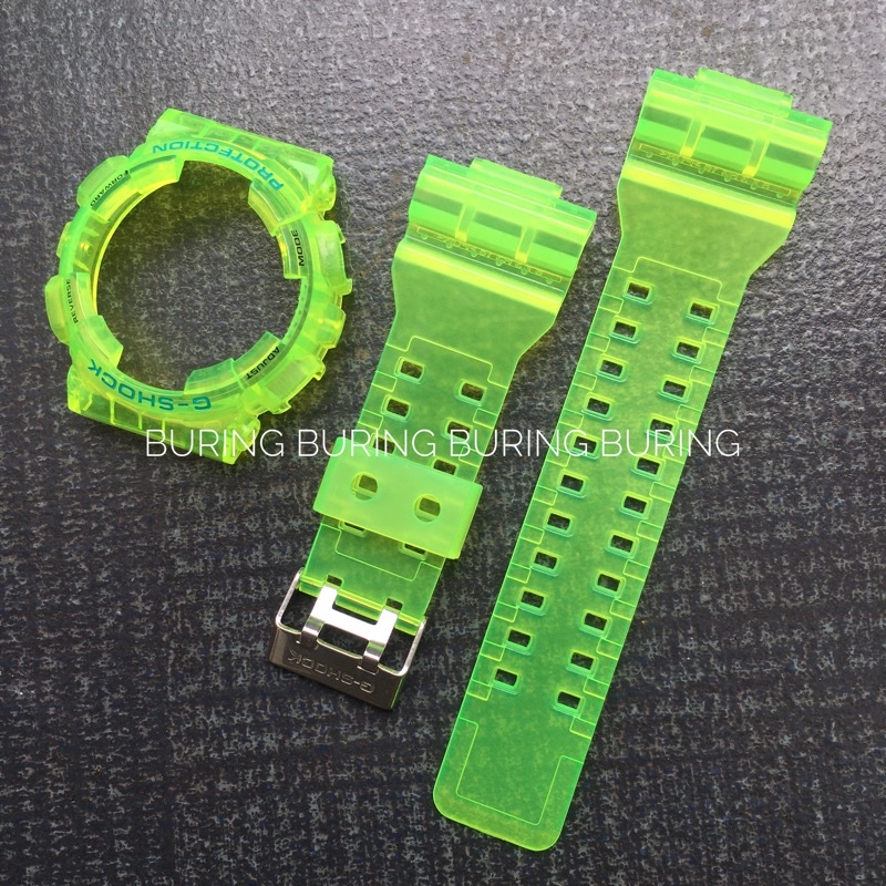 STRAP BESEL BEZEL GSHOCK GA 110 GA 100 GD 100 GD 110 GAX 100 HIJAU STABILO