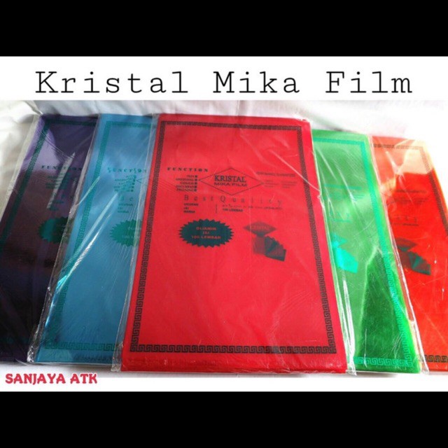 

Mika Jilid WARNA Kristal Premium 0,08mm