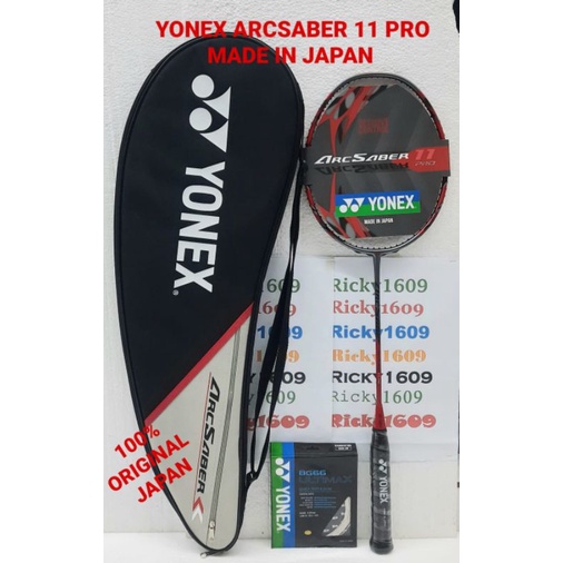 RAKET BADMINTON YONEX ARCSABER 11 PRO - YONEX ARC SABER 11 PRO - ORIGINAL YONEX MADE IN JAPAN