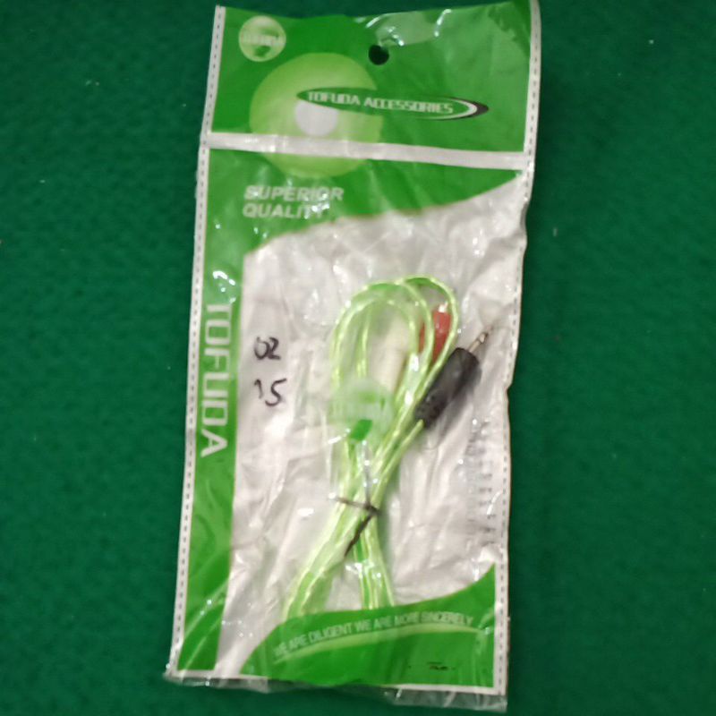 kabel aux 2in 1 kabel dari hp ke speaker tv