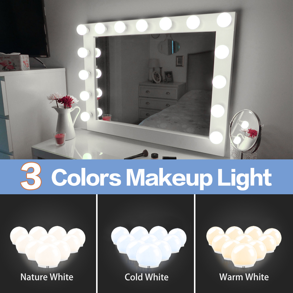 [10 BOHLAM ] MAKEUP LED Bulb Lights Untuk Makeup Mirror Hollywood Mengisi Cahaya