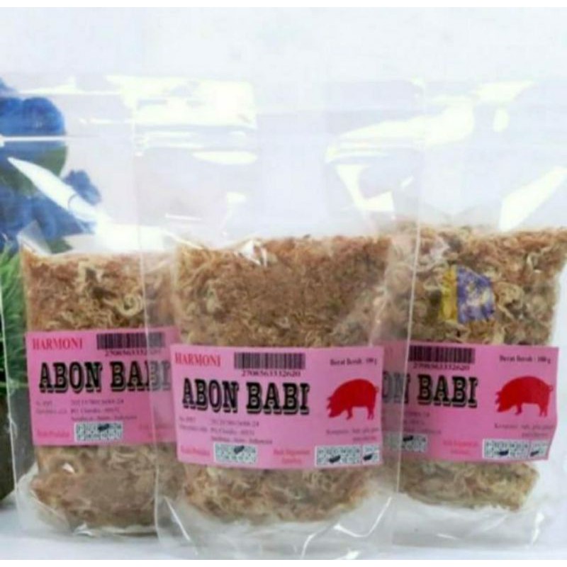 

ABON BABI HARMONI MEAT PORK FLOSS (BAKHU NON HALAL) 100GR