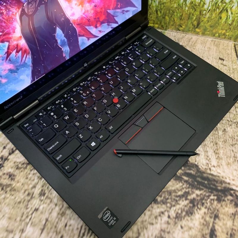 Laptop 2 in 1 TOUCHSCREEN Lenovo Thinkpad Yoga 12 Core i5 Gen 5 RAM 4GB Murah Mulus dan Bergaransi