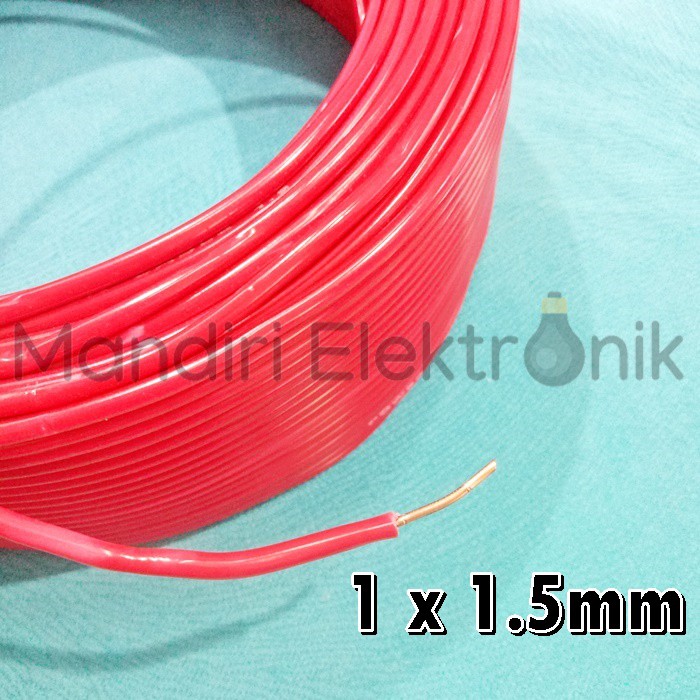 Kabel NYA 1.5mm Kabel Listrik Kawat Tunggal Per Meter