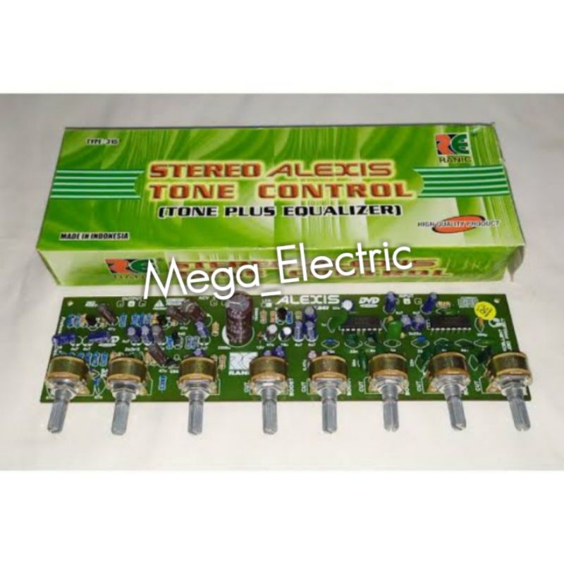 Kit tone control stereo alexis tone plus equalizer