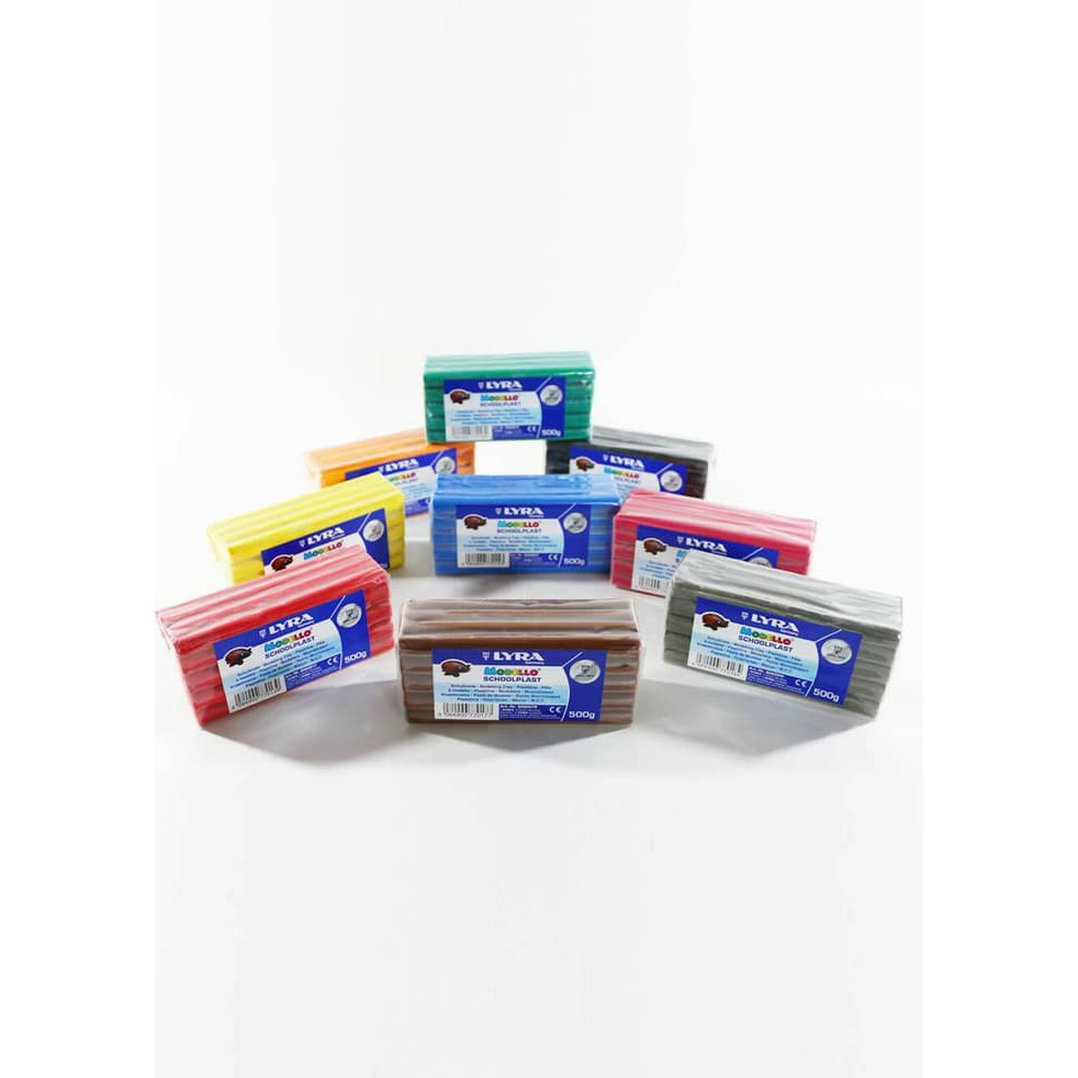 

Lilin main anak / School plast LYRA isi 500gr murah