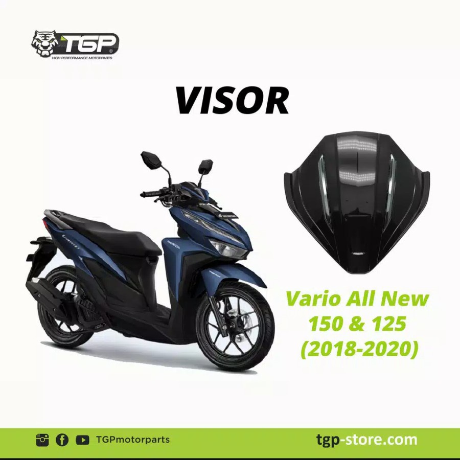 Visor Vario 150 125 new 2018 TGP vario 150 new 125 LED TGP