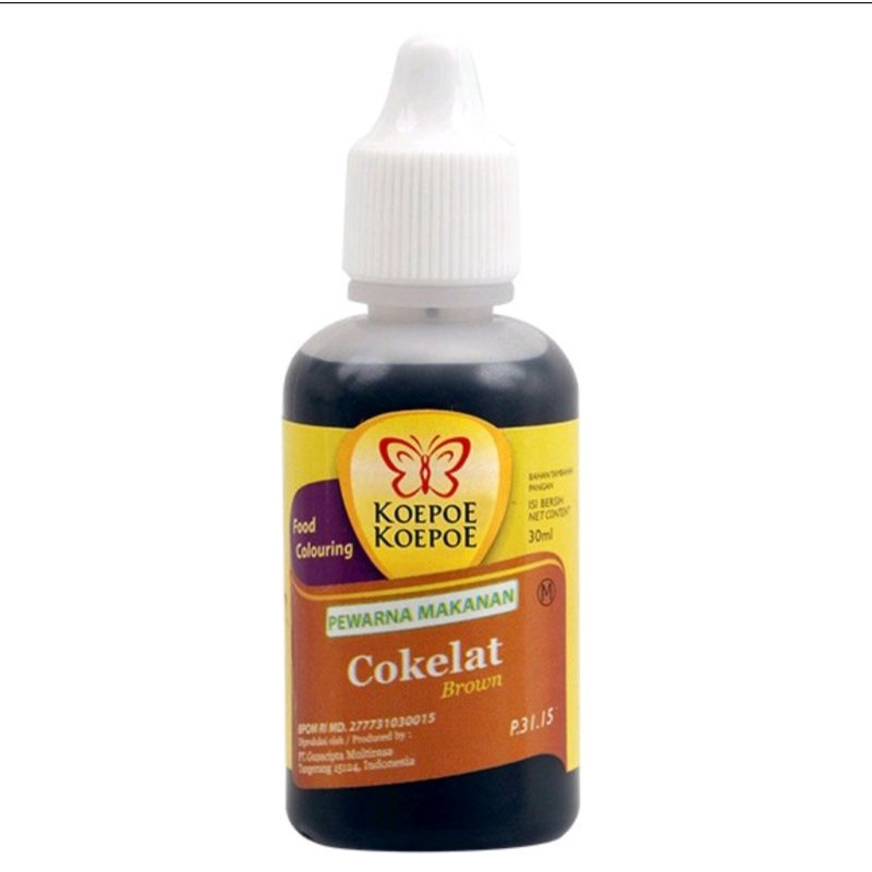 

Pewarna Koepoe Koepoe Coklat 30ml