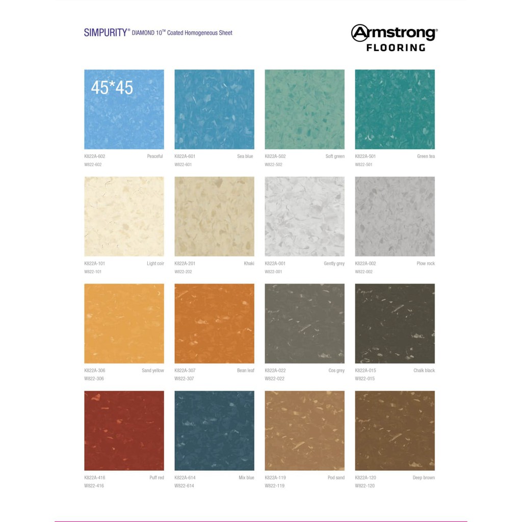 Vinyl Roll Armstrong Simpurity Tebal 2mm