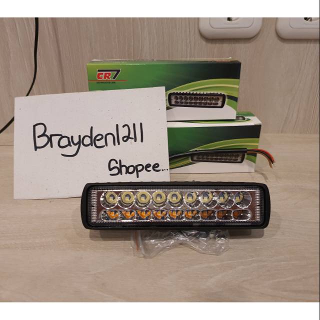 LAMPU TEMBAK LIGHTBAR 2TONE - LAMPU TEMBAK TRAIL- LAMPU TEMBAK PANJANG - LAMPU TRMBAK CRF