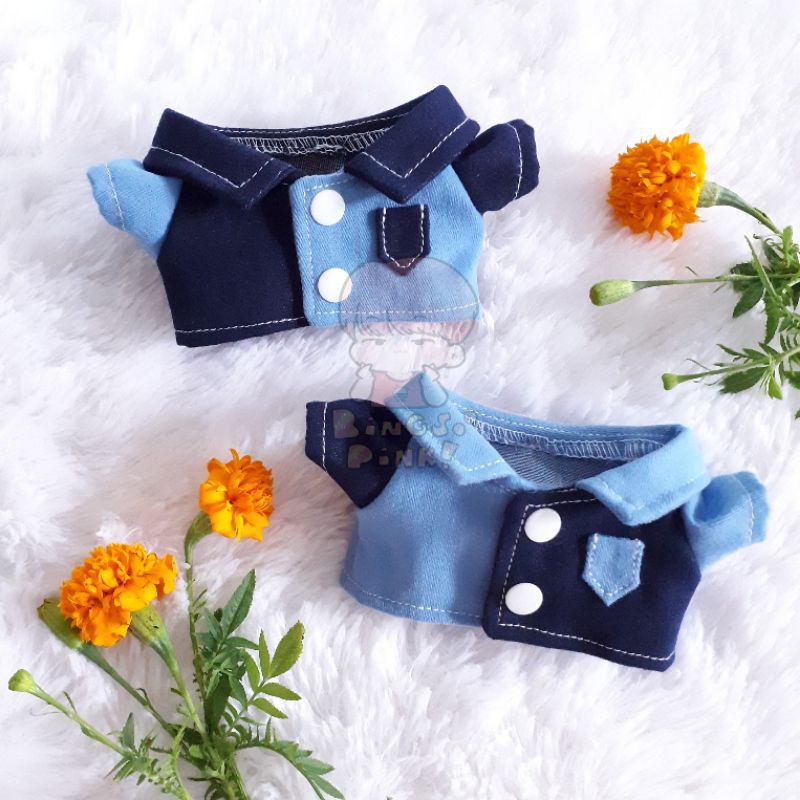 KPOP DOLL CLOTHES - Denim Overshirt