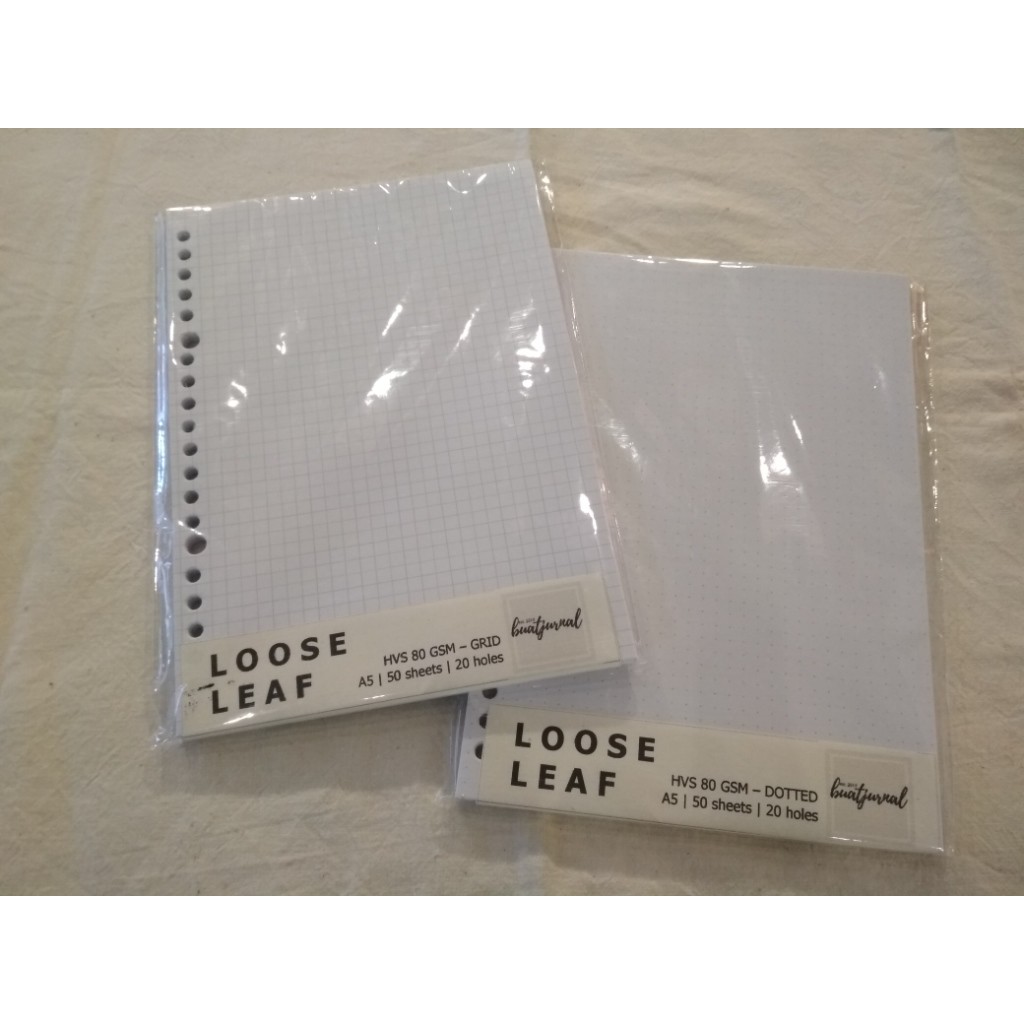 

Loose Leaf A5 Dot - Grid