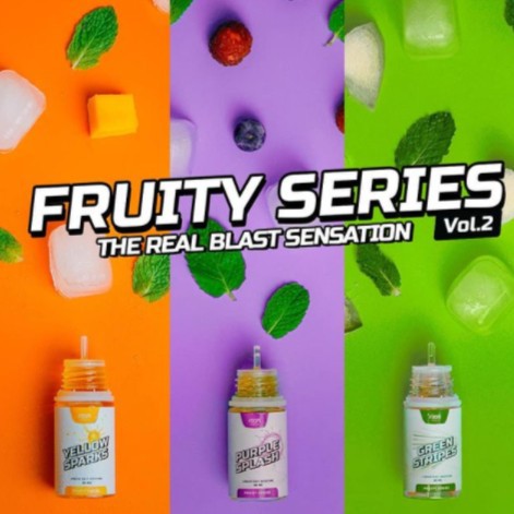 NEW FOOM FRUITY SERIES BLAST SENSATION VOL.2 BY FOOM 100% AUTHENTIC